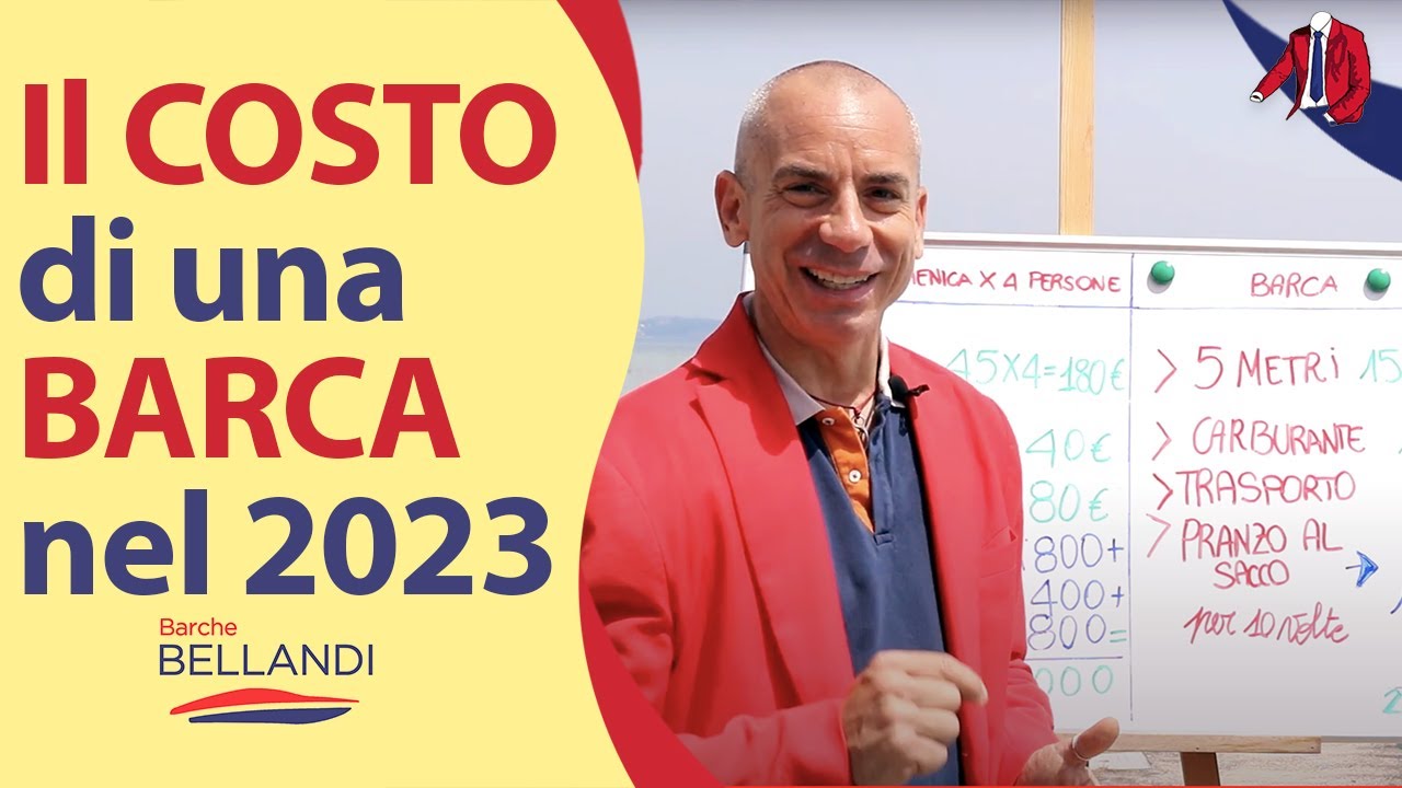 Quanto costa una Barca nel 2023? Oscar Bellandi rivela i segreti del calcolo dei costi