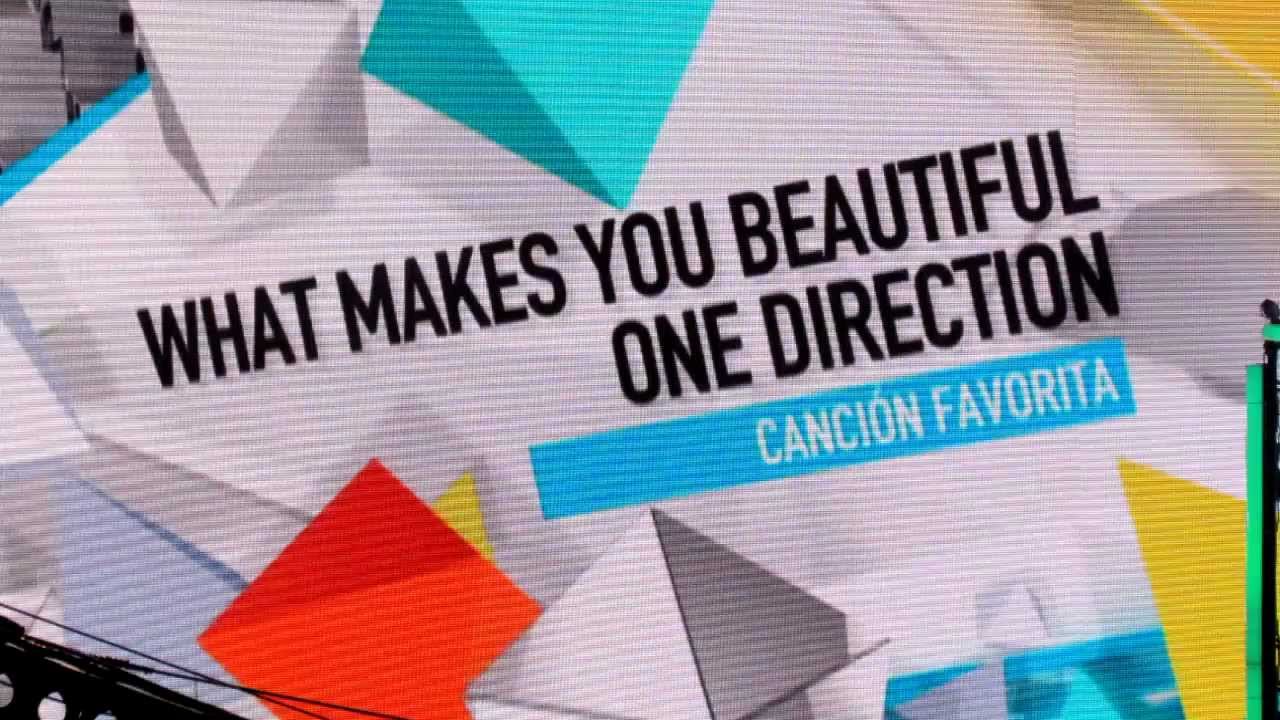 KIDS' CHOICE AWARDS Argentina 2012, 1Direction