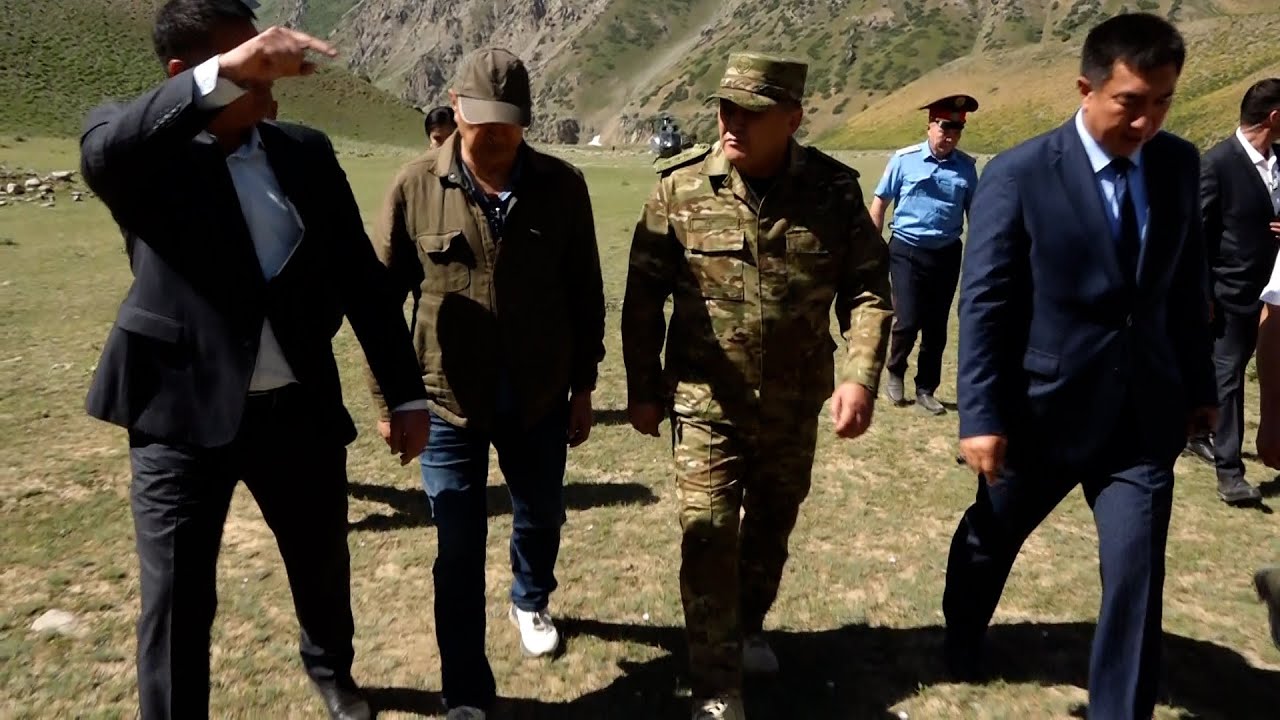 КАМЧЫБЕК ТАШИЕВ ЧАТКАЛДА КАНЫШ-КЫЯ-КАРА-БУУРА АВТОЖОЛУНУН КРУЛУШУНА СТАРТ БЕРДИ...