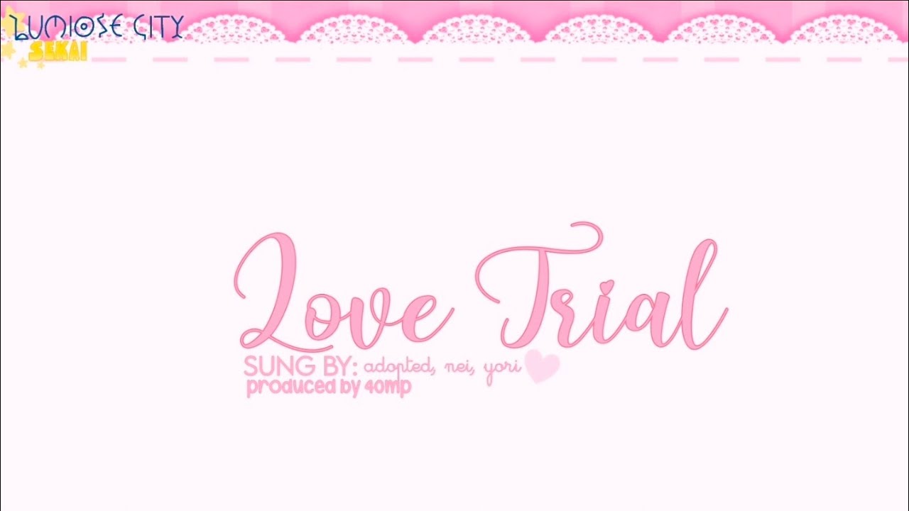 Love Trial || Lumiose City Sekai Fan Cover ♡ Happy Valentines!