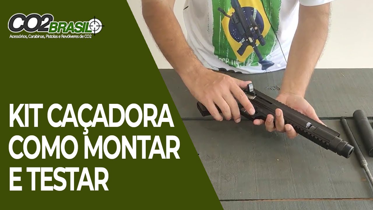 Kit PCP Caçadora Fácil de montar e testar #chumboestreladeprata