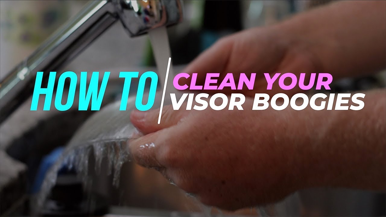 How to Clean Your Visor Boogies | Skydiving Gear