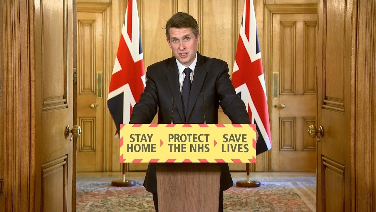 Live: Gavin Williamson leads UK government's daily coronavirus press conference - 19 April