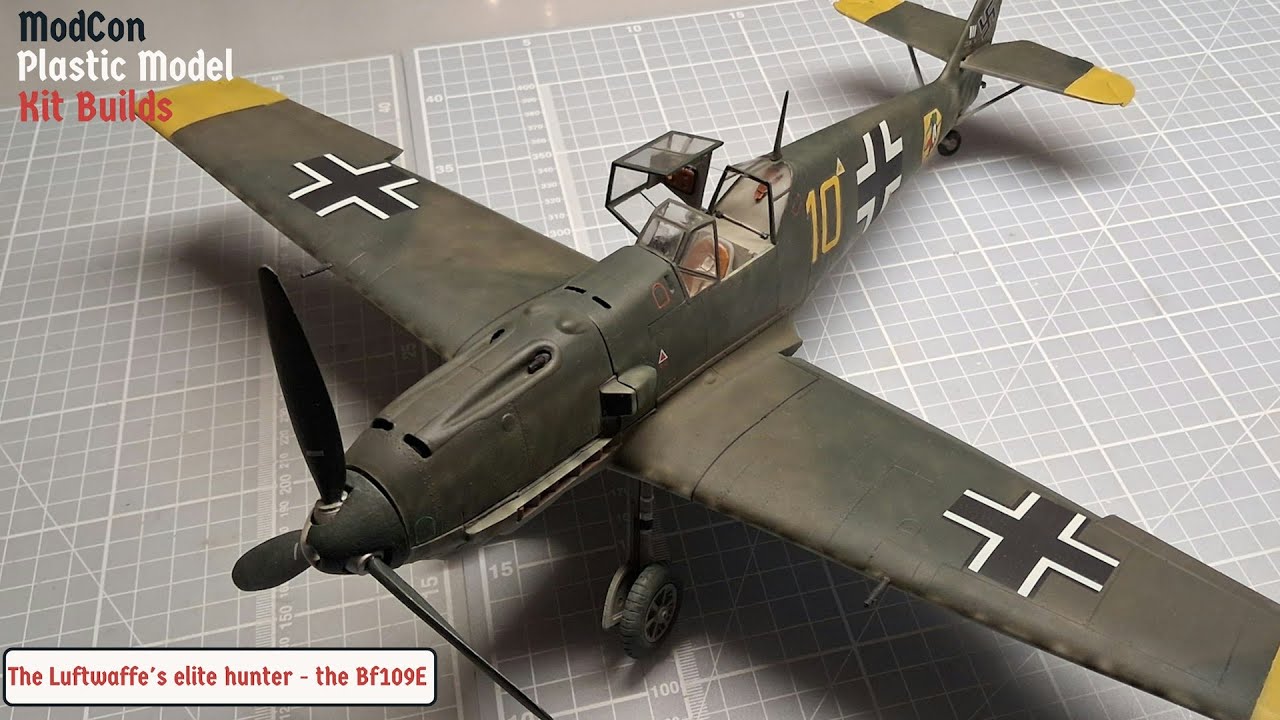 Airfix's vintage Bf109E in 1/24 scale