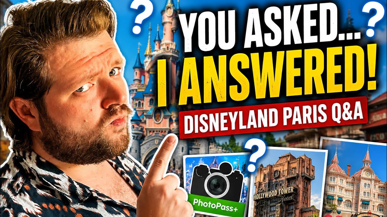 Я ответил на ВАШИ вопросы о Disneyland Paris! 🇫🇷🏰 | Q&A 2026