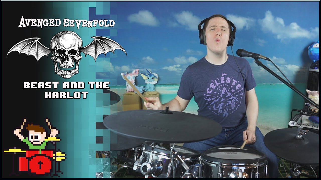 Beast And The Harlot On Drums!