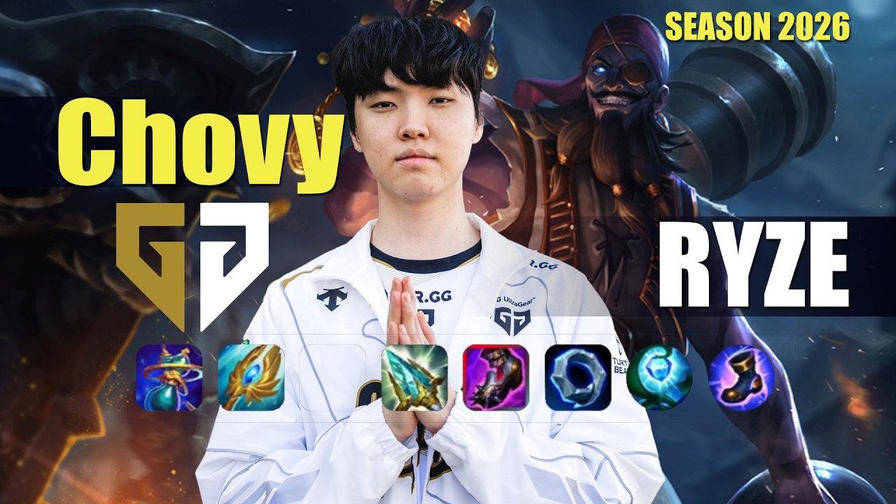 GEN Chovy RYZE vs OTP SYLAS Mid - Patch 26.17 KR Ranked | lolrec