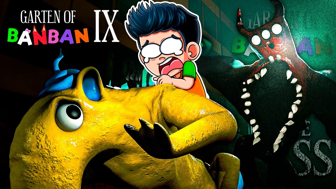 NUEVOS SECRETOS DE GARTEN OF BANBAN 9 😱 ENTRO AL CUARTO SECRETO DE LOS NUEVOS PERSONAJES 😨JONDRES GC