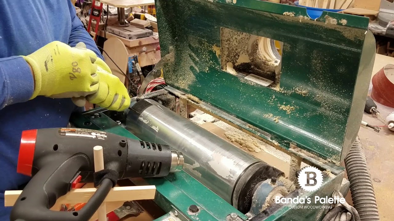 Replace Hook backing on drum sander with Bandaspalette.co