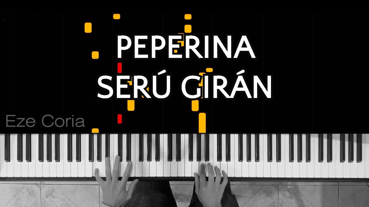 Peperina | Serú Girán ~ PIANO TUTORIAL | PARTITURA DISPONIBLE