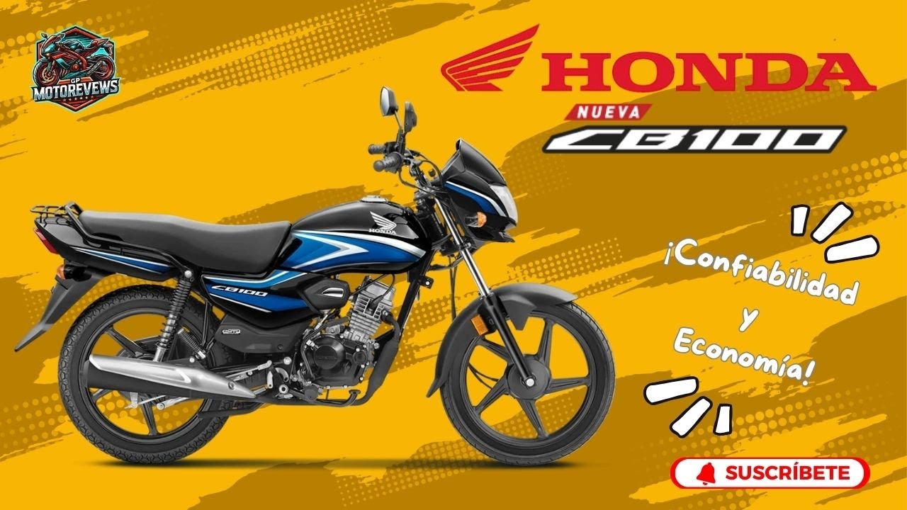 Nueva Honda CB100 ¿Es La REINA Del Trabajo Diario?
