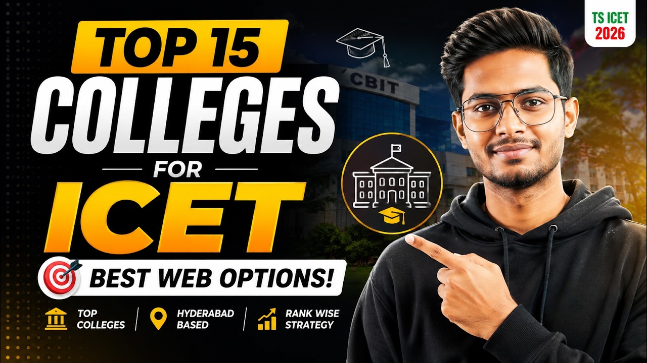 Top 15 TG ICET MBA/MCA Colleges in Hyderabad | Best Web Options 2026