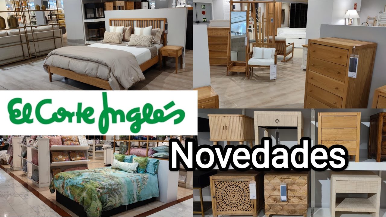 EL CORTE INGLES NOVEDADES MUEBLES TEXTIL TENDENCIAS VERANO TODO PARA HOGAR MESILLAS IDEAS PARA CASA