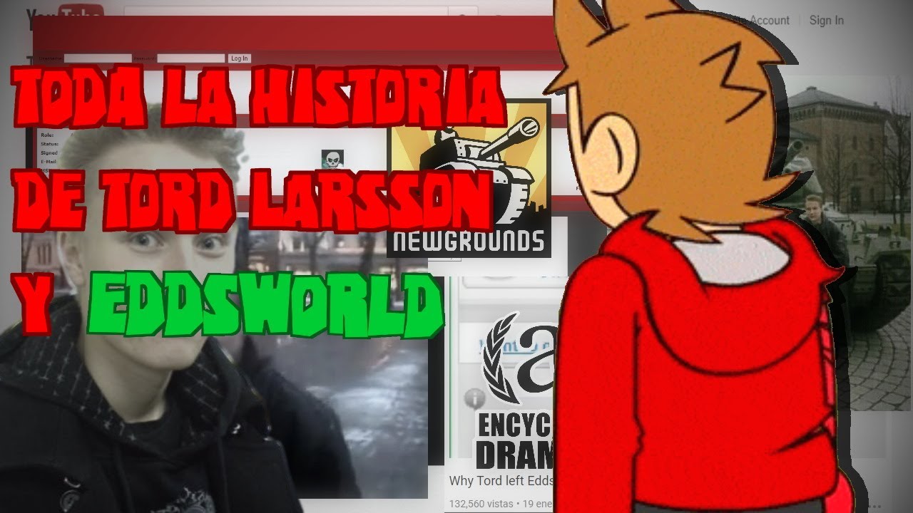 TODA la HISTORIA de TORD LARSSON! y el por que se fue de Eddsworld..
