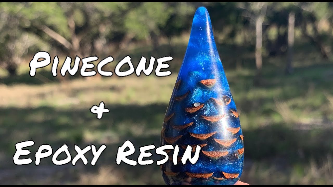 Pinecone & Epoxy Resin Bottle Stopper