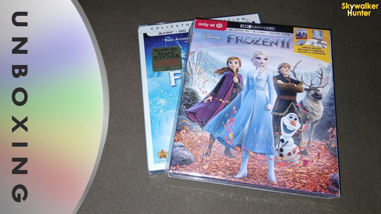 Disney Frozen 2 Target Exclusive 4K UHD Blu-ray Unboxing
