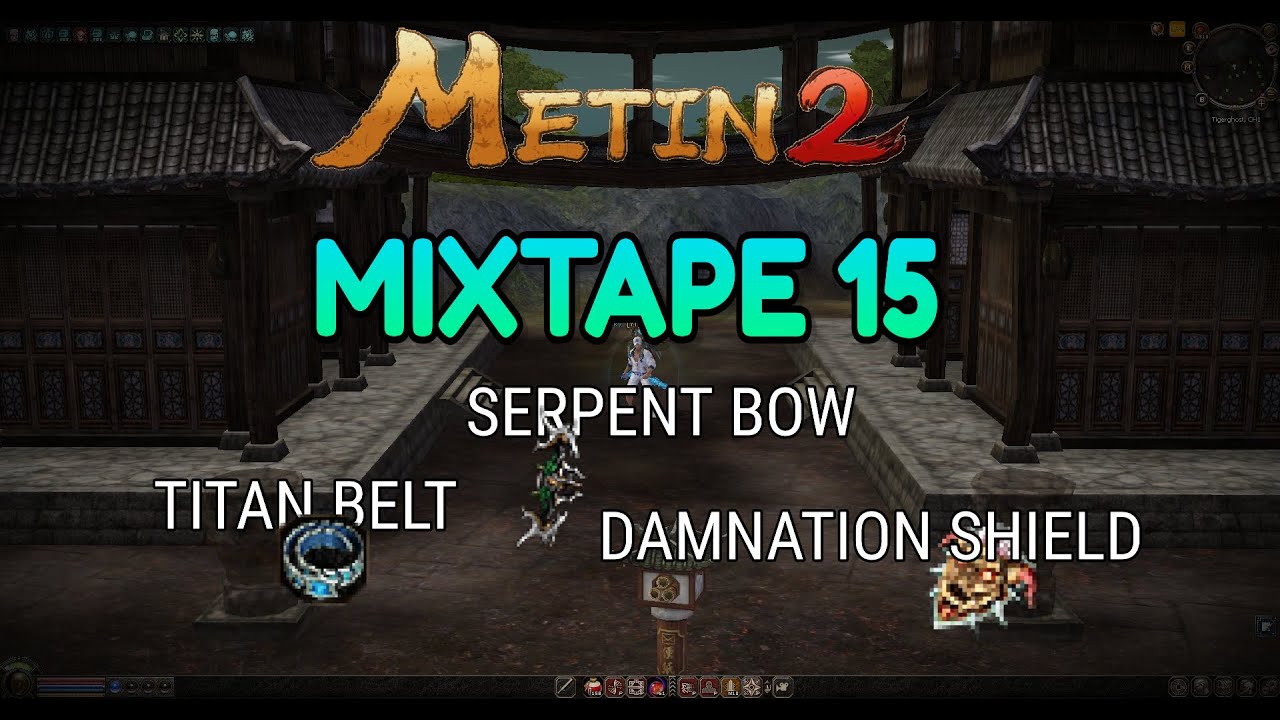 TITAN BELT / DAMNATION SHIELD / SERPENT BOW / SERPENT HELMET - TIGERGHOST MIXTAPE 15