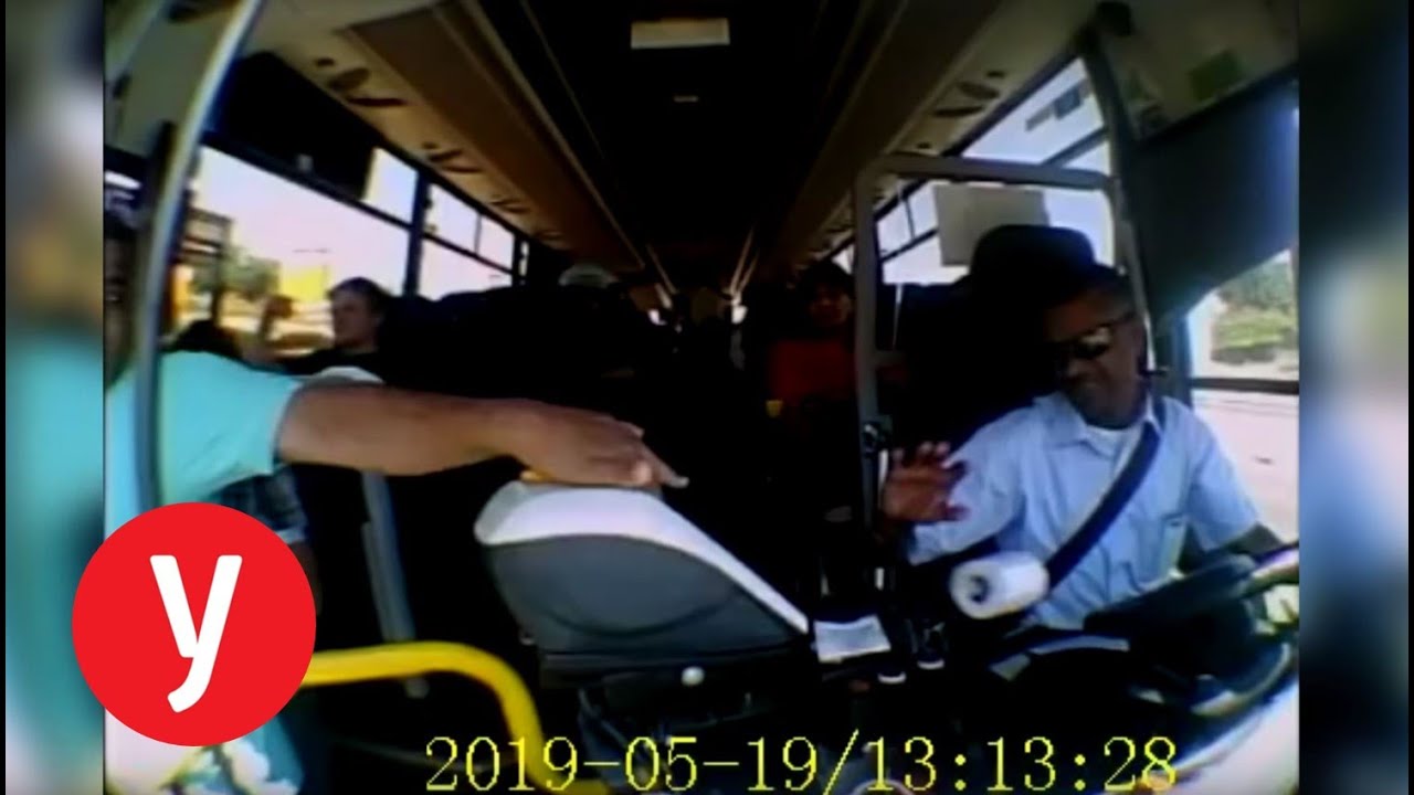 תיעוד: נוסע אוטובוס חשב שחויב פעמיים, ותקף את הנהג