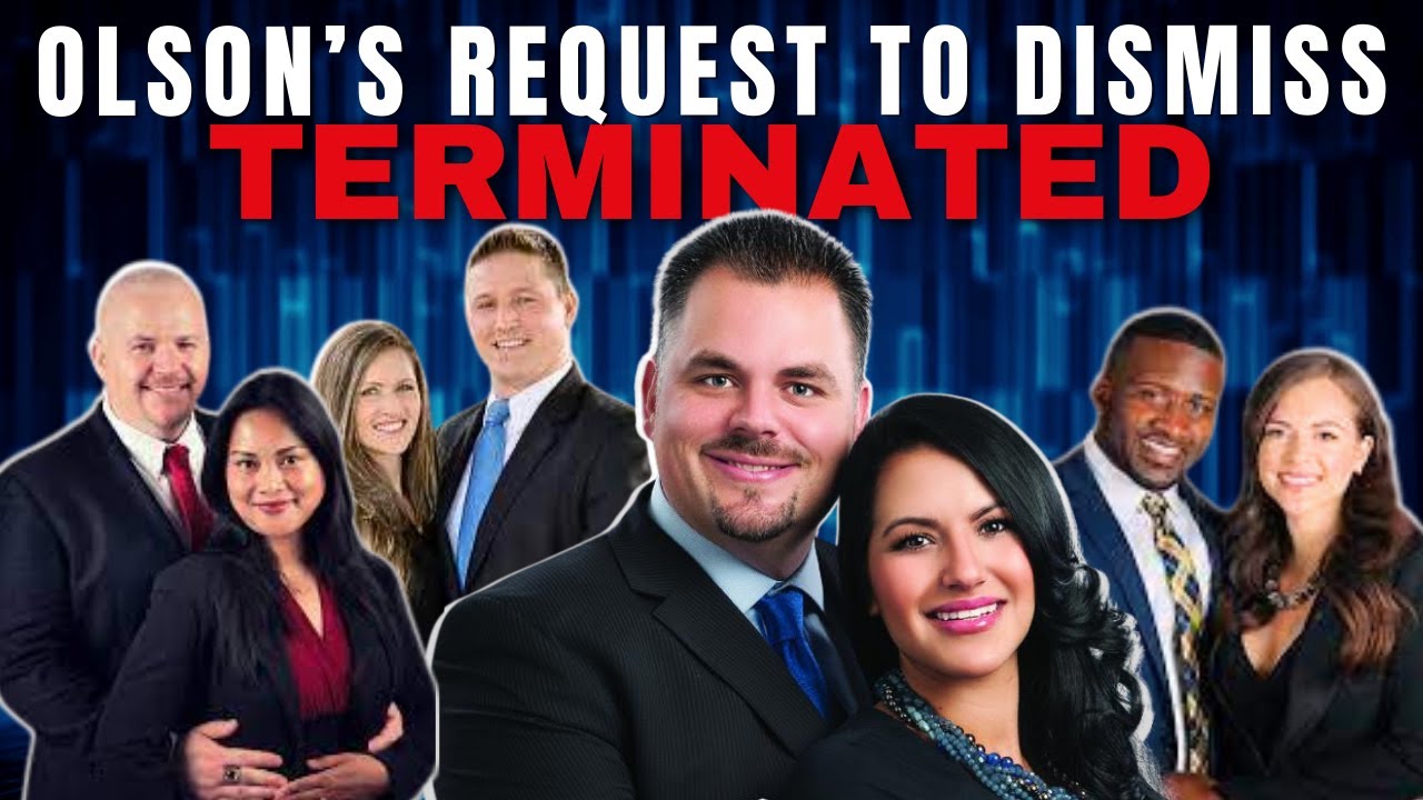 Eric and Sandra Olson Filed to dismiss; Judge TERMINATED request; Going to Trial
