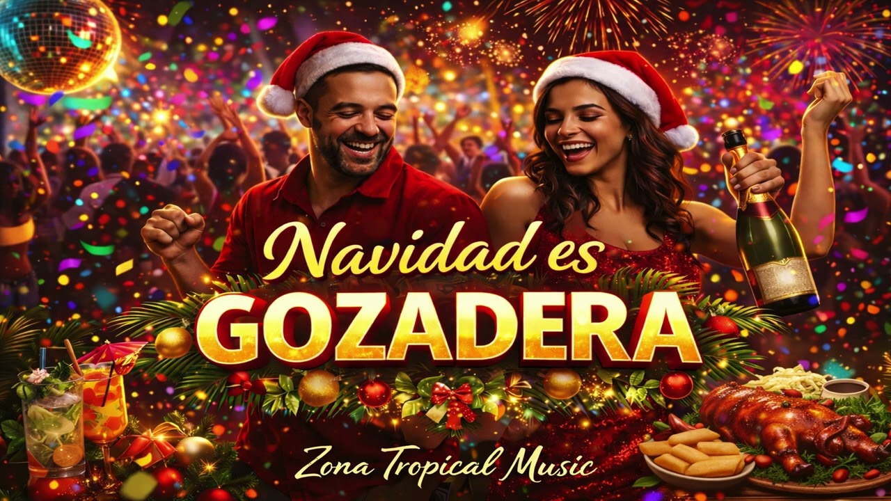 Navidad es Gozadera | Merengue Explosivo 2026 | Zona Tropical Music