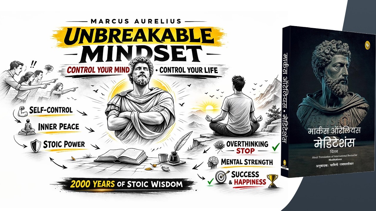 📚 Marcus Aurelius Meditations Book Summary | 💪 Unbreakable Mindset & Stoic Power | 🔥 Readfilx