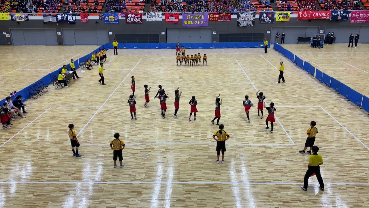 【西日本新人戦2023】決勝戦③　パワフルジュニア(奈良県)vs 帯江ドッジボールクラブ(岡山県)