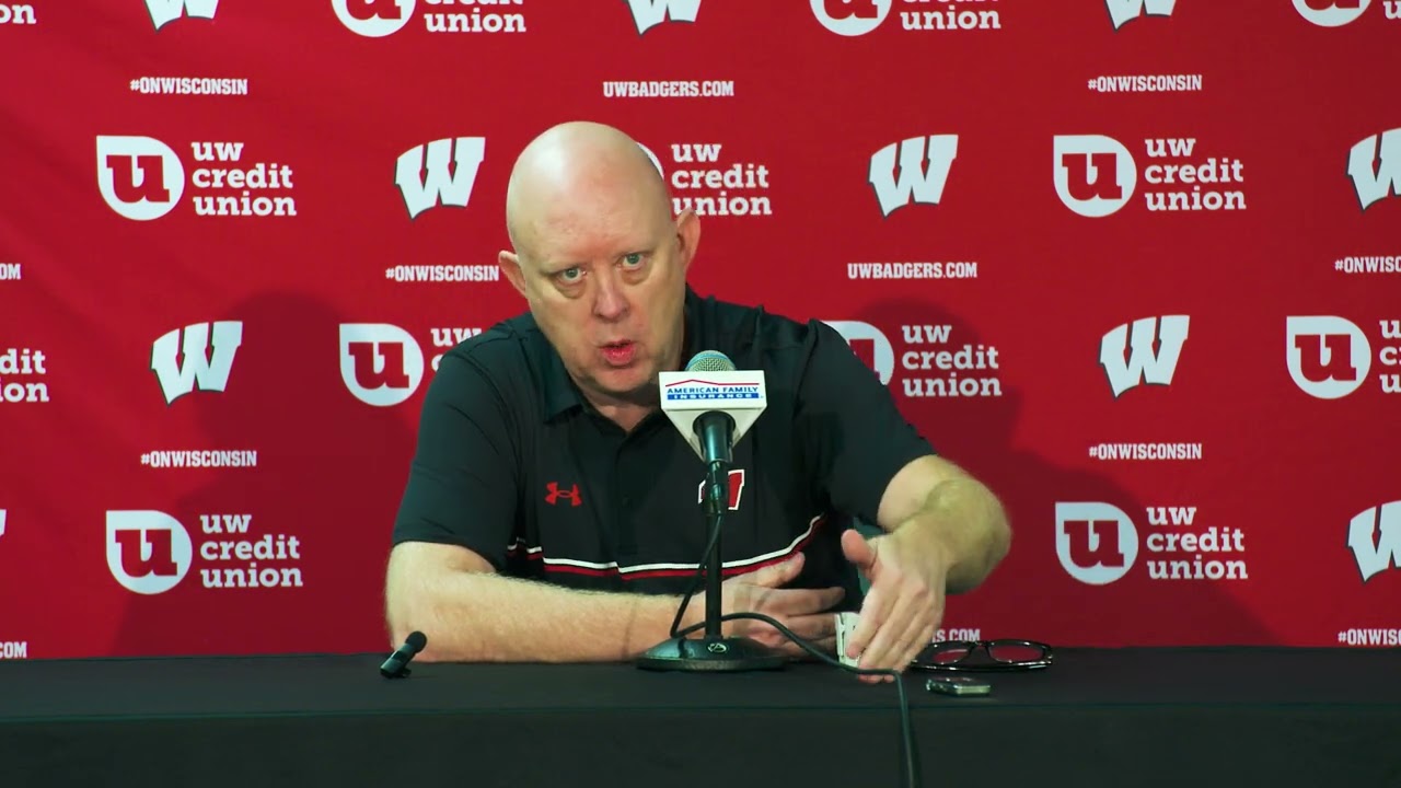 Kelly Sheffield Weekly Press Conference || Wisconsin Volleyball || Sept. 29, 2025