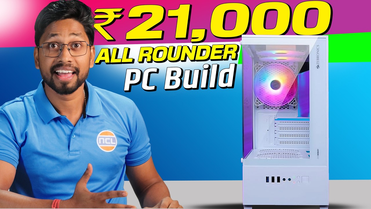 Best PC Build Under ₹21,000 in 2026 💻 For 2D Animation, Graphics & Multitasking