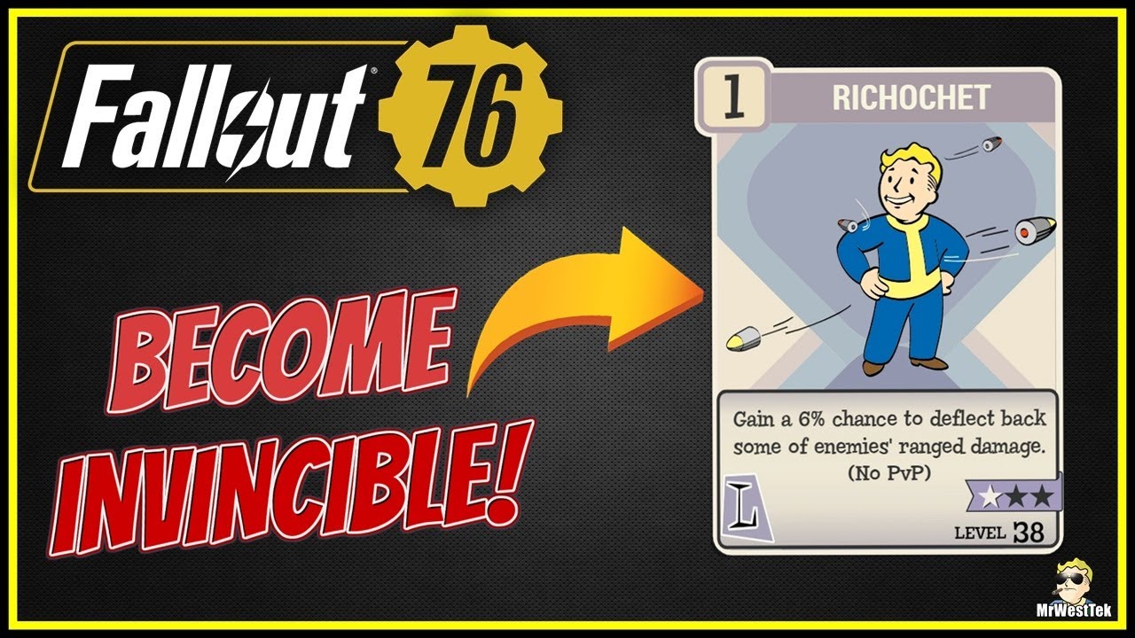Richochet Is Ridiculous - Fallout 76