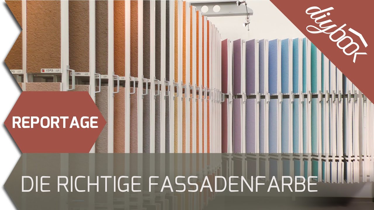 Die Wahl der richtigen Fassadenfarbe - Fassadengestaltung leicht gemacht