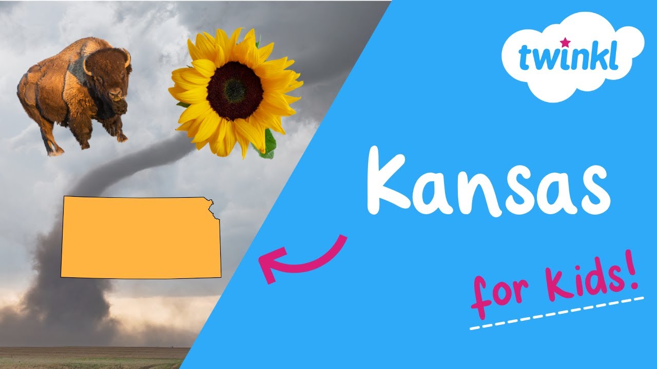 🌾 All About Kansas for Kids | Kansas History and Fun Facts | Twinkl USA