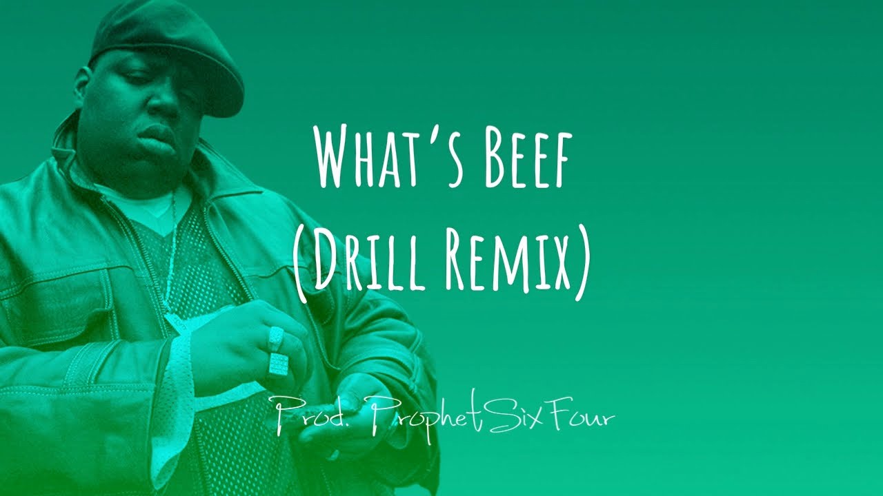 Biggie Smalls - What's Beef (UK Drill Instrumental Remix)