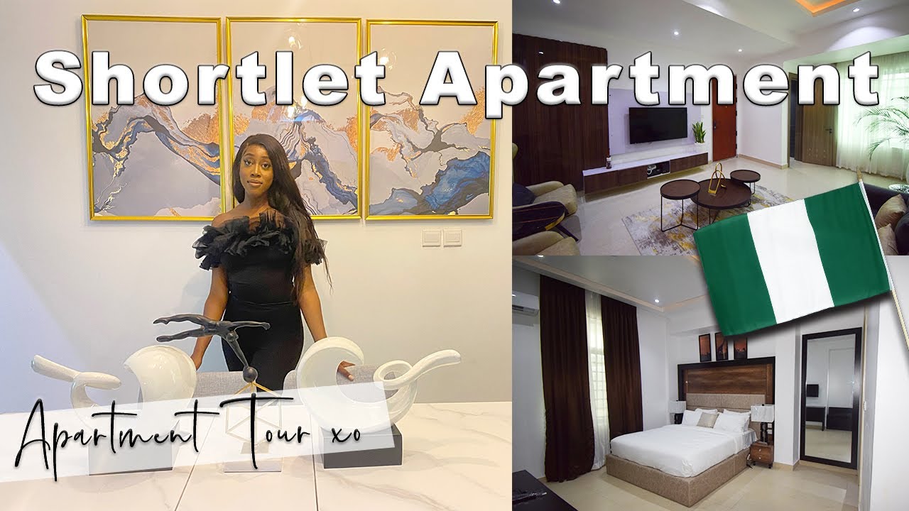 MOVING TO NIGERIA?! | LAGOS SHORTLET APARTMENT TOUR | POOL, GYM & MORE | MariamQ