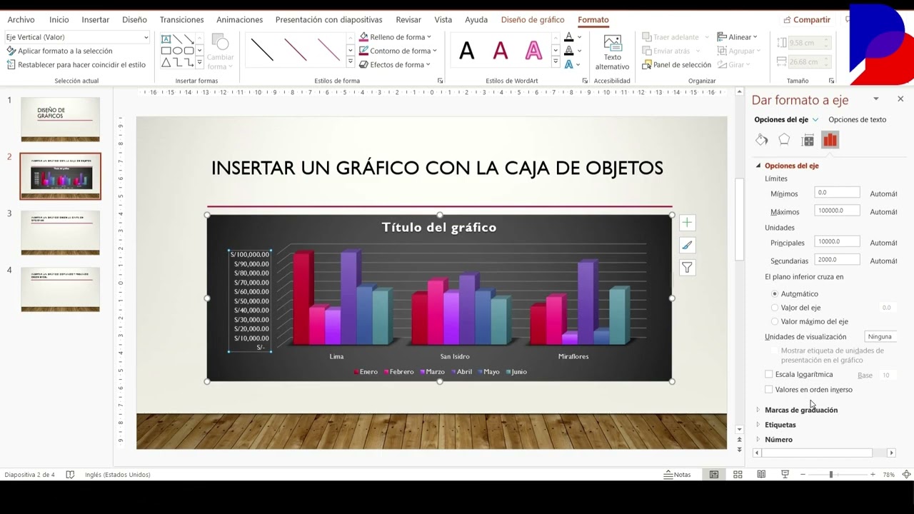 Curso De Power-Point - Bootcamp Online School - (Inserción De Gráficos)