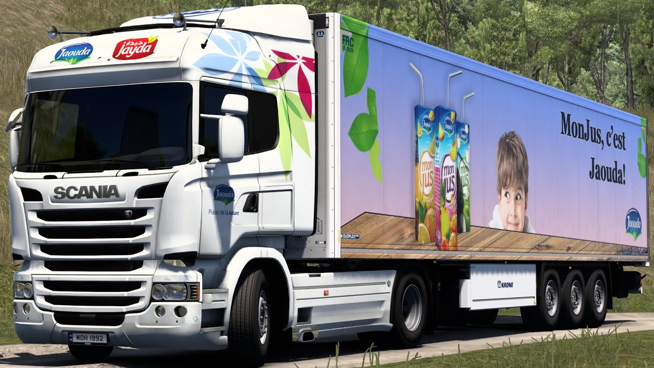 ETS2 1.49 | Combo Jaouda Taroudant 🇲🇦 | Scania R580 | Old Days With Copag | جودة كوباك تصميم قديم
