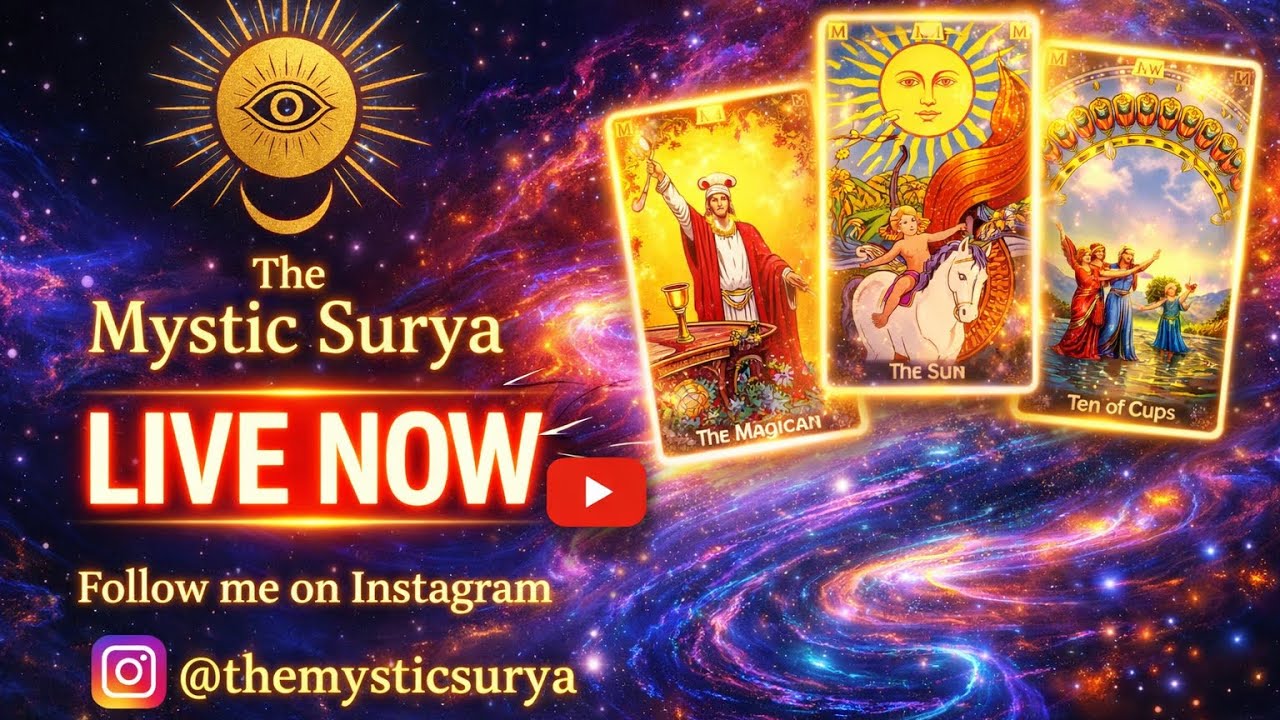 The Mystic Surya - Tarot By Surya 🧿 is live!