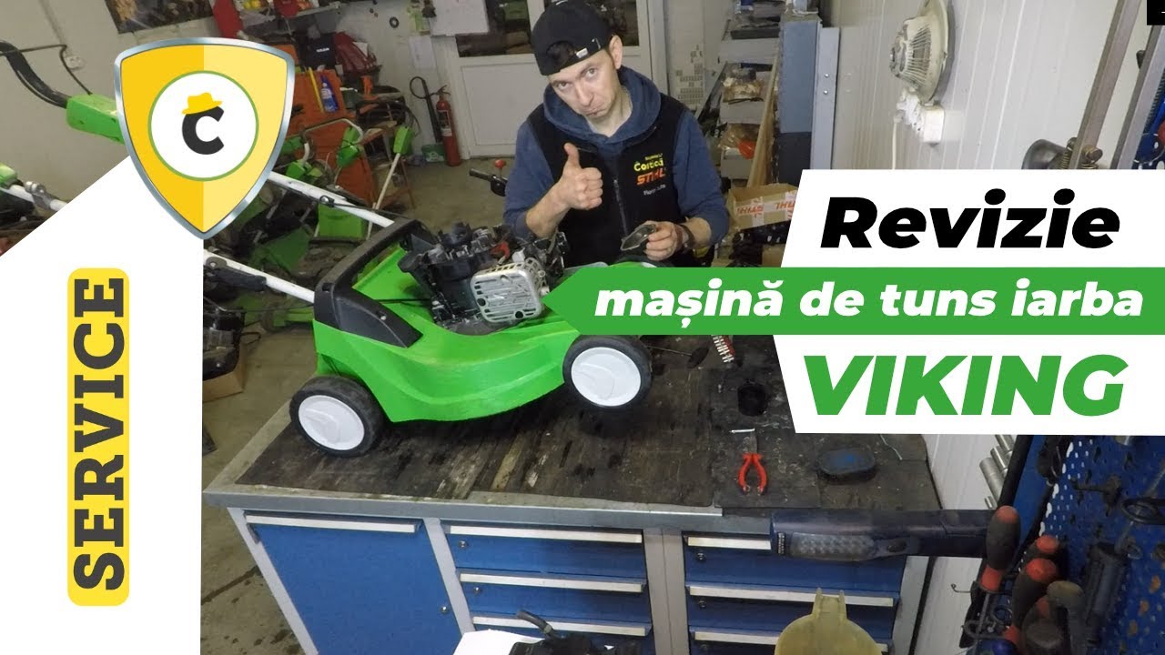 Revizie Generală Mașină De Tuns Iarbă Viking