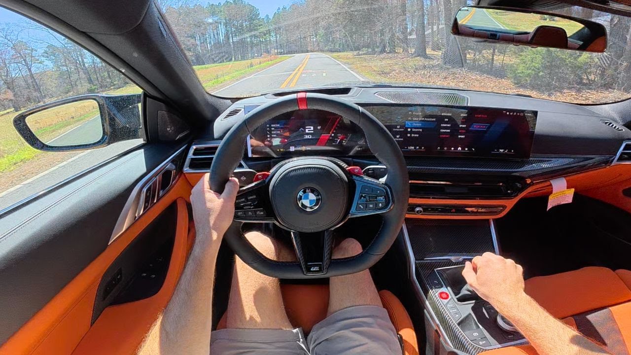 2025 BMW M4 Manual: POV Drive, Walkaround and ASMR