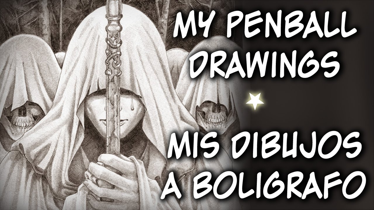 MIS DIBUJOS A BOL&Iacute;GRAFO BIC - MY BIC PEN DRAWINGS