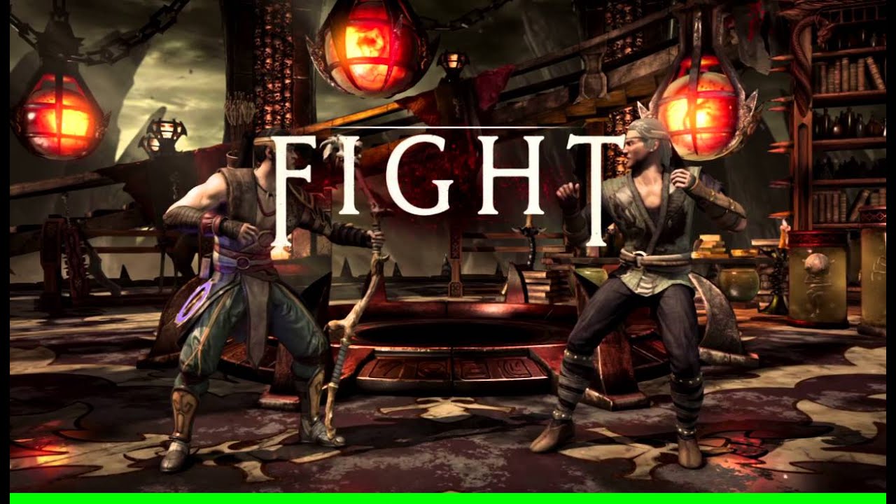 MKX: binraix (Shaolin, Ruthless) vs WeedFace666 (H. Weapons, Deceptive, Dualist, Grandmaster)