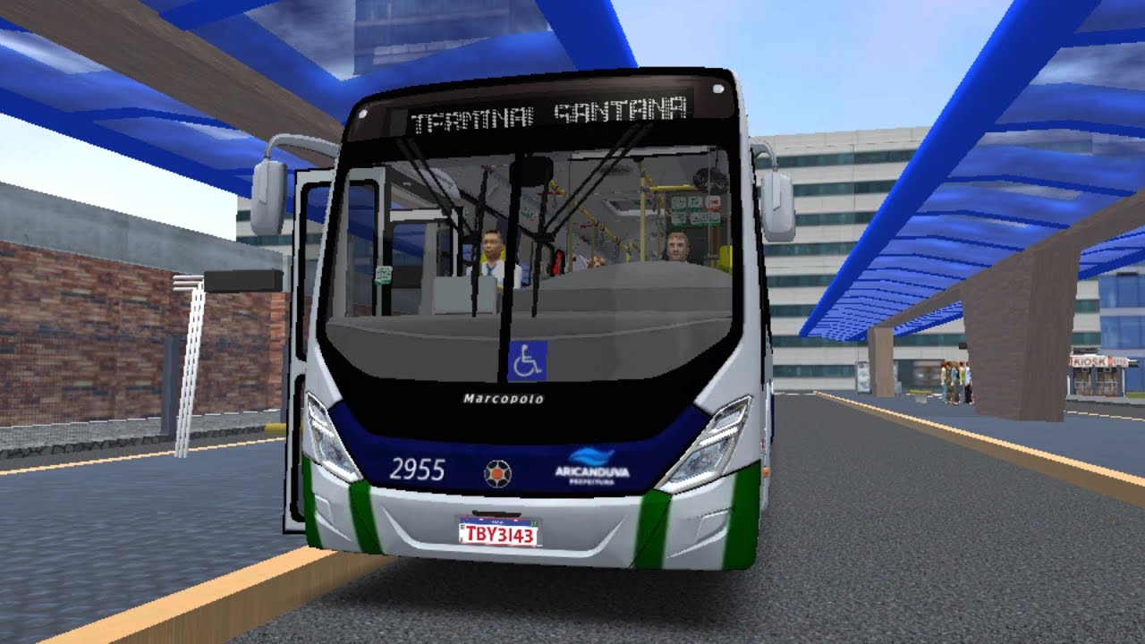 Movimentação de ônibus virtual (próton bus) Viação Espetacular 