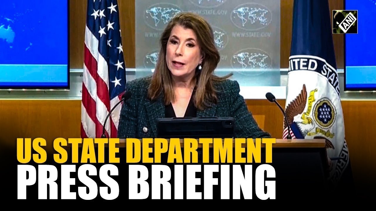LIVE: State Department Press Briefing | Tammy Bruce |USA |Trump | Gaza | Iran |Netanyahu