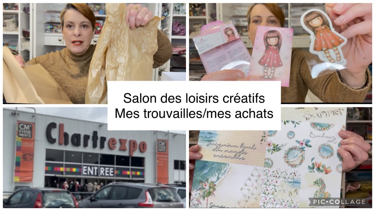 Salon des loisirs créatifs de Chartres/chouflower/florilèges design/4 en scrap/Universcrap/zibuline…
