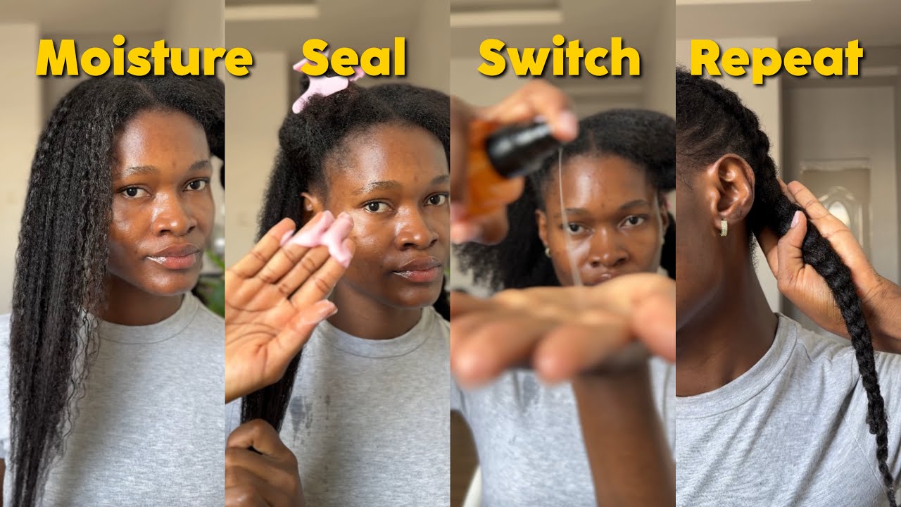 Healthy Hair Prep | How I Moisturize + Prep for Protective Styles |Wig-Friendly Routine