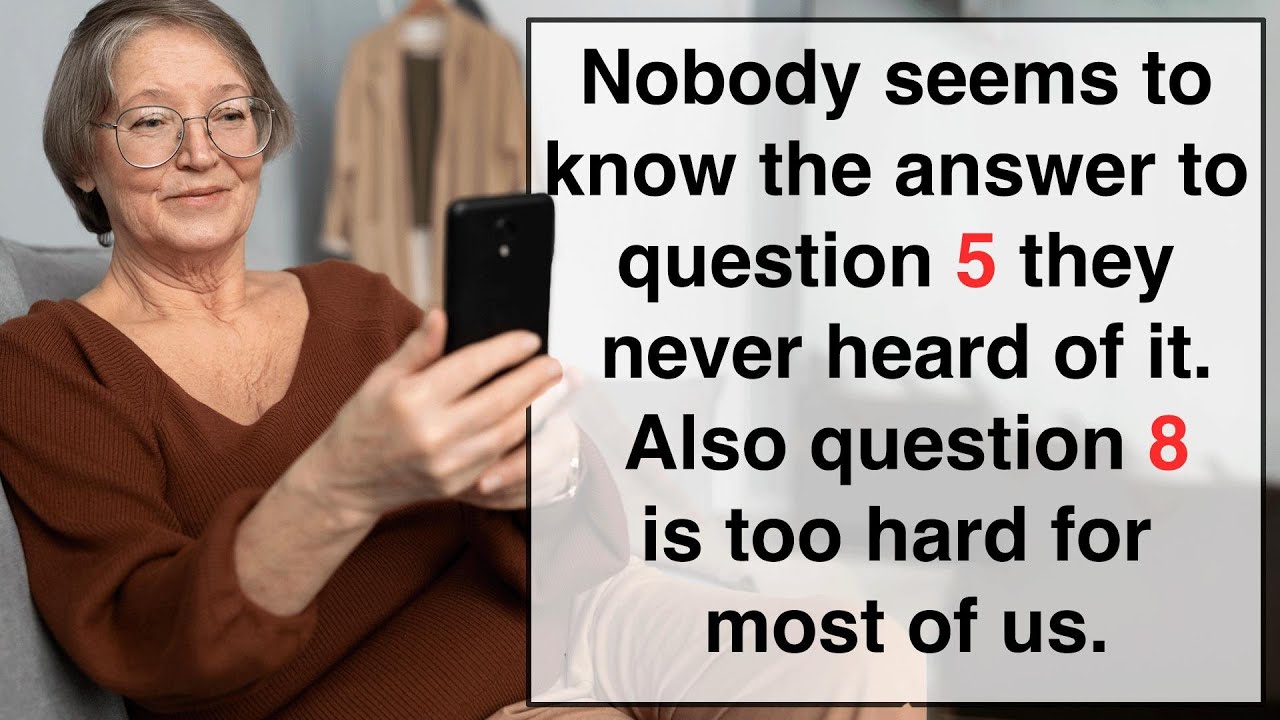 Challenging Knowledge Trivia