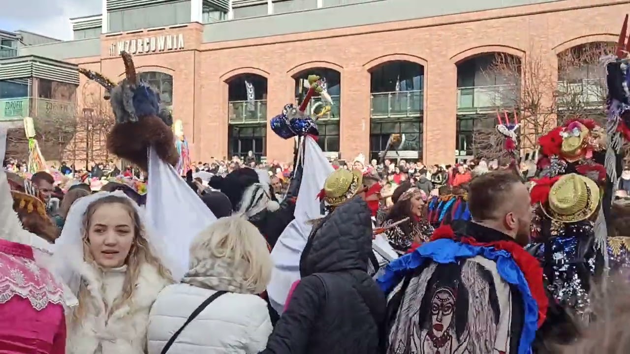 Koza Kaniewo - 32 korowód grup zapustnych w Włocławku