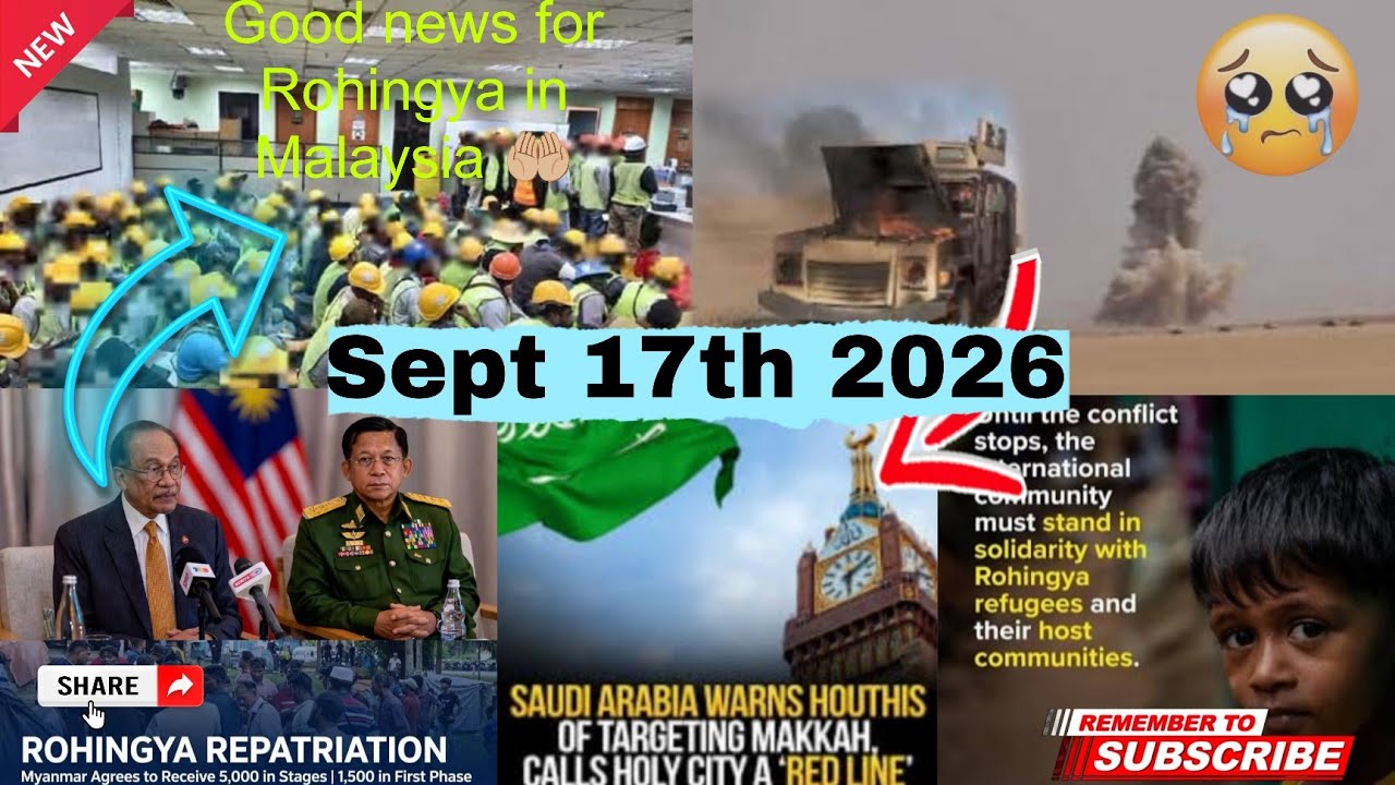 Rohingya Daily News of September 17th, 2026 By GRFUSA 