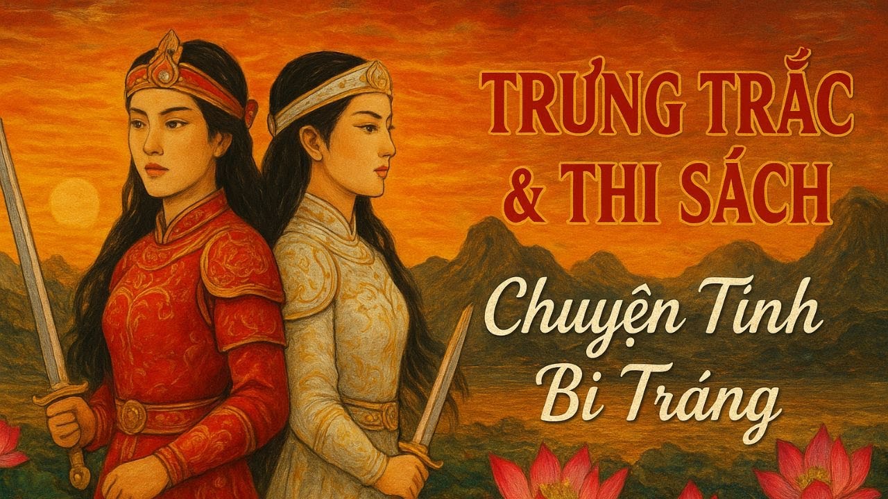 Podcast Hai B&agrave; Trưng - T&igrave;nh Y&ecirc;u v&agrave; Hy Sinh của Nữ Tướng Trưng Trắc, Thi S&aacute;ch | Truyện Lịch Sử