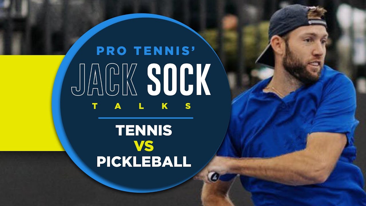 PRO TENNIS' JACK SOCK TALKS TENNIS VS. PICKLEBALL