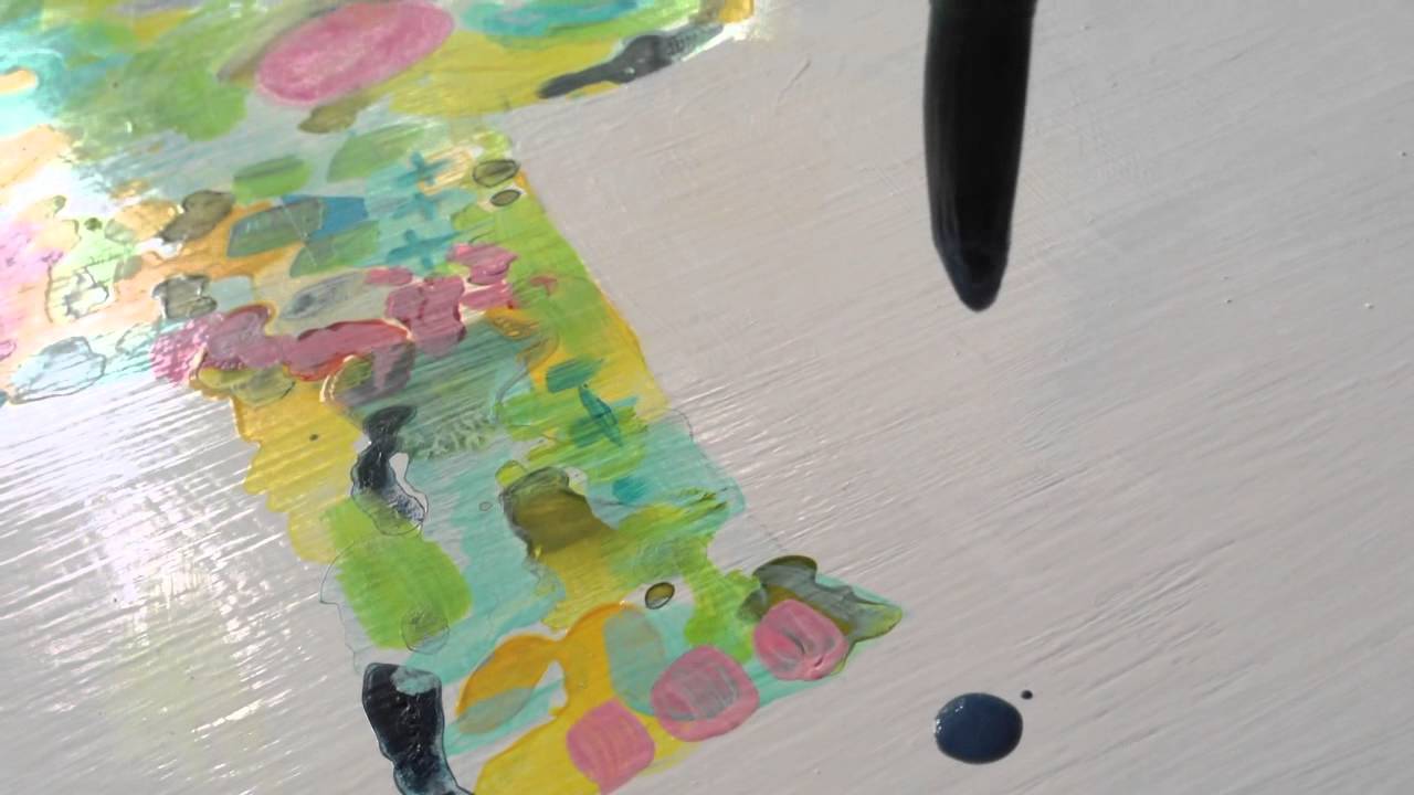 Be Love - mixed media painting by WYANNE